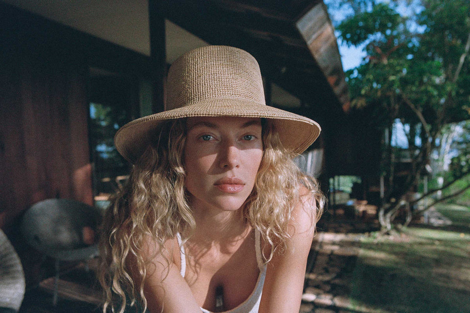 Lack of Color Inca Bucket Wide Hat Straw