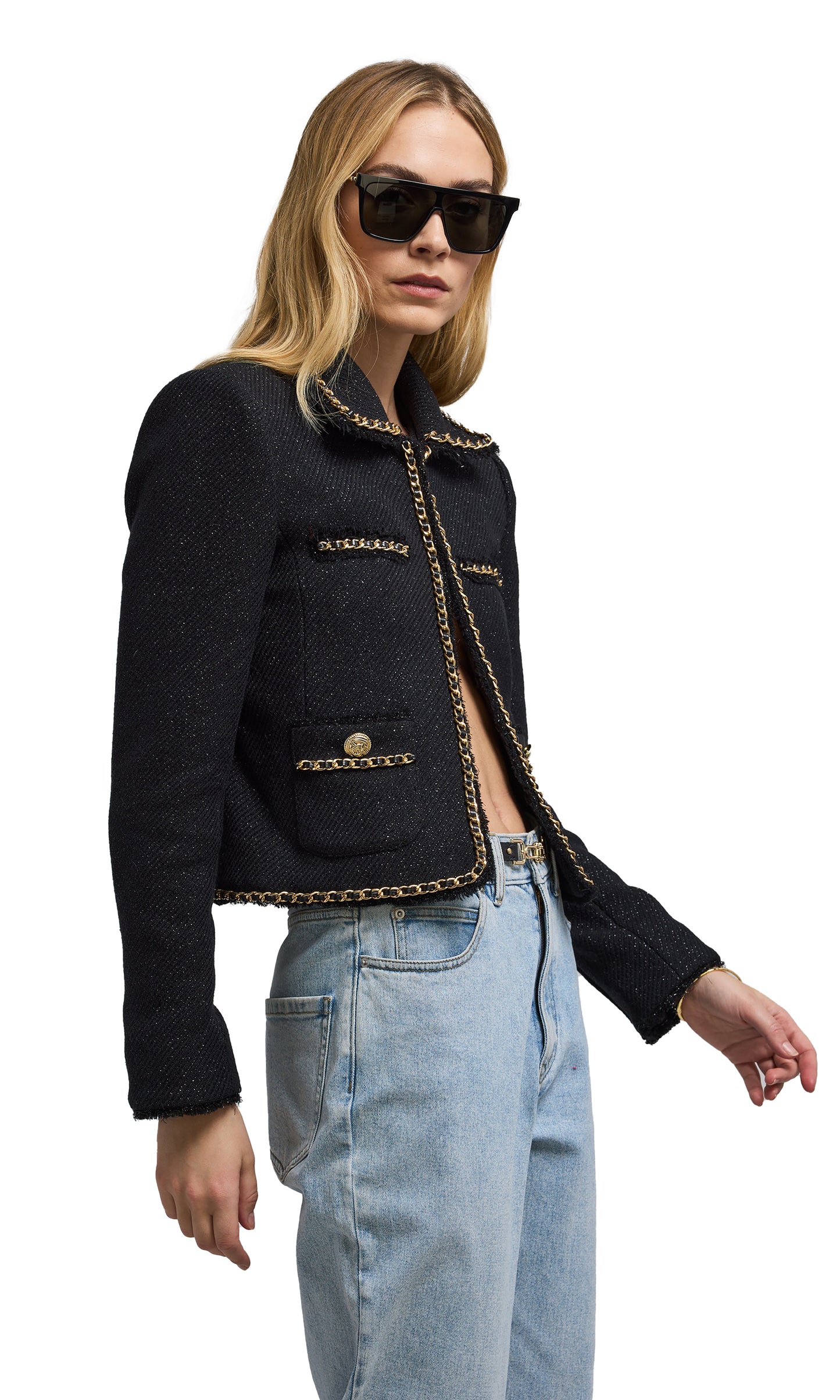 Generation Love Suvi Tweed Blazer