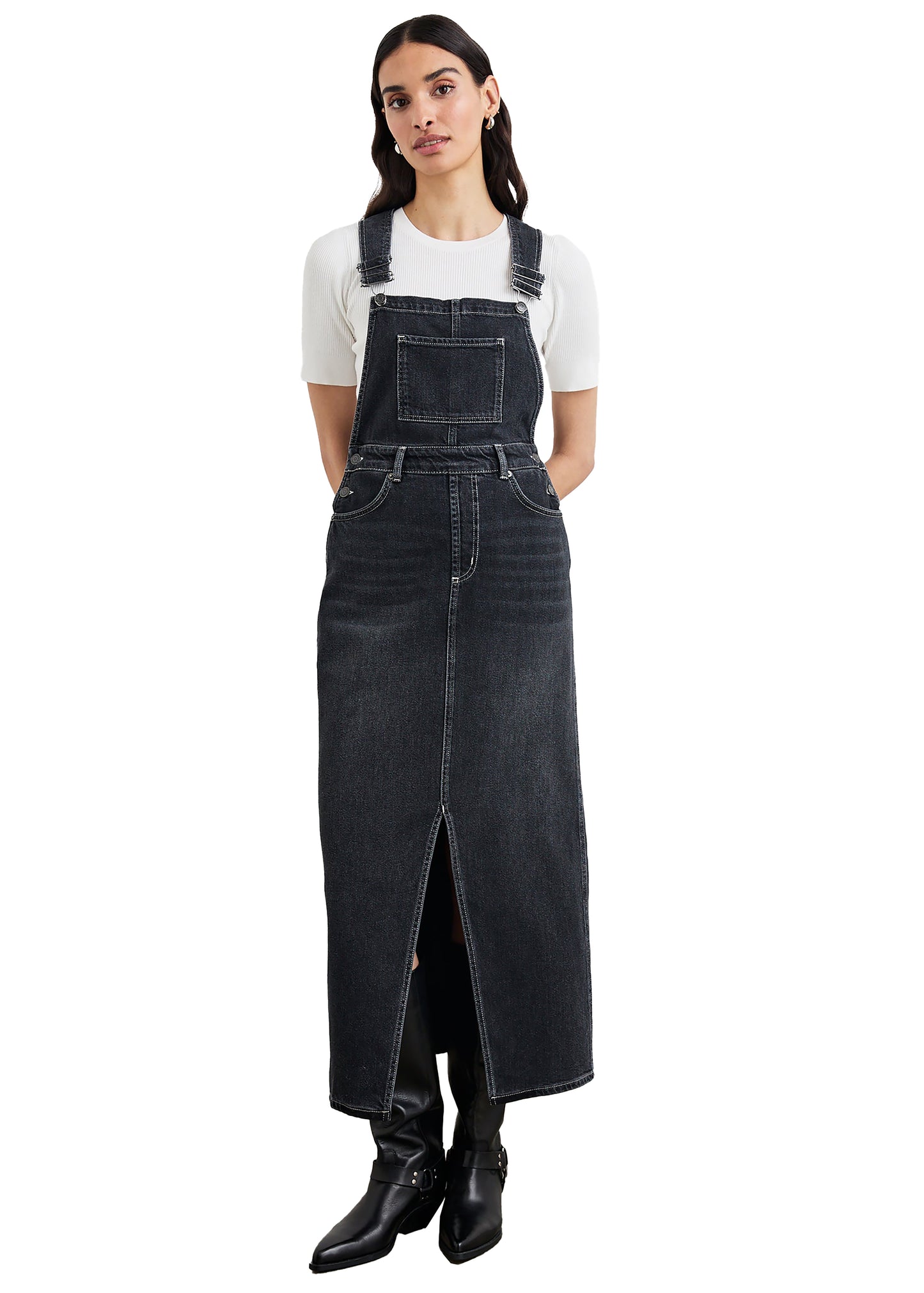 Rails Westlake Denim Skirt Overall