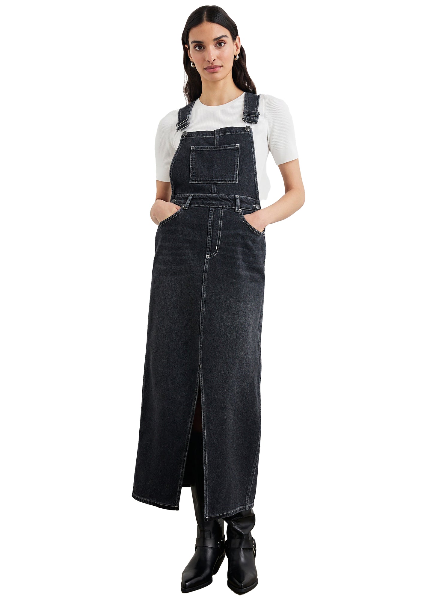 Rails Westlake Denim Skirt Overall
