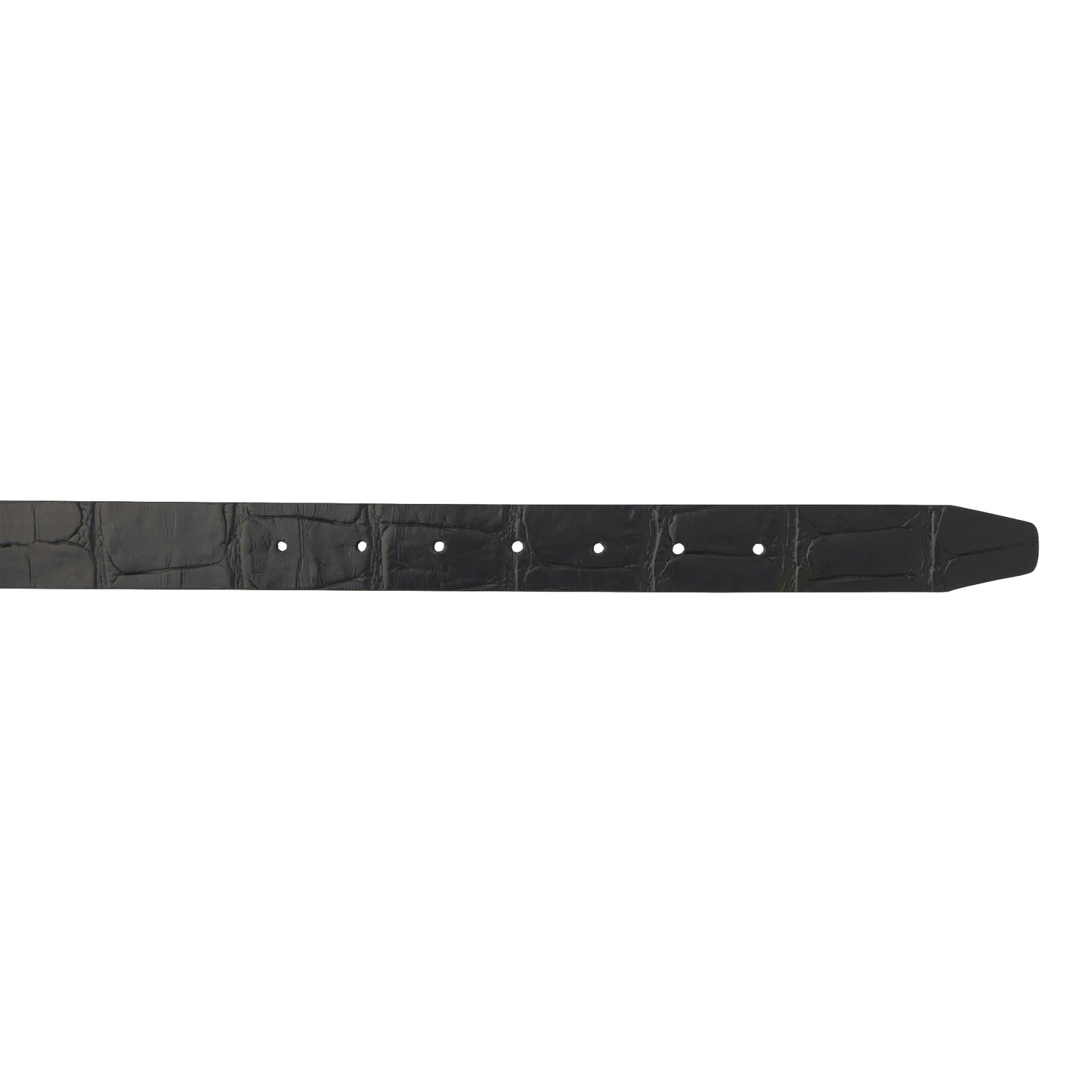 FRAME The Petite Croc Belt - Black
