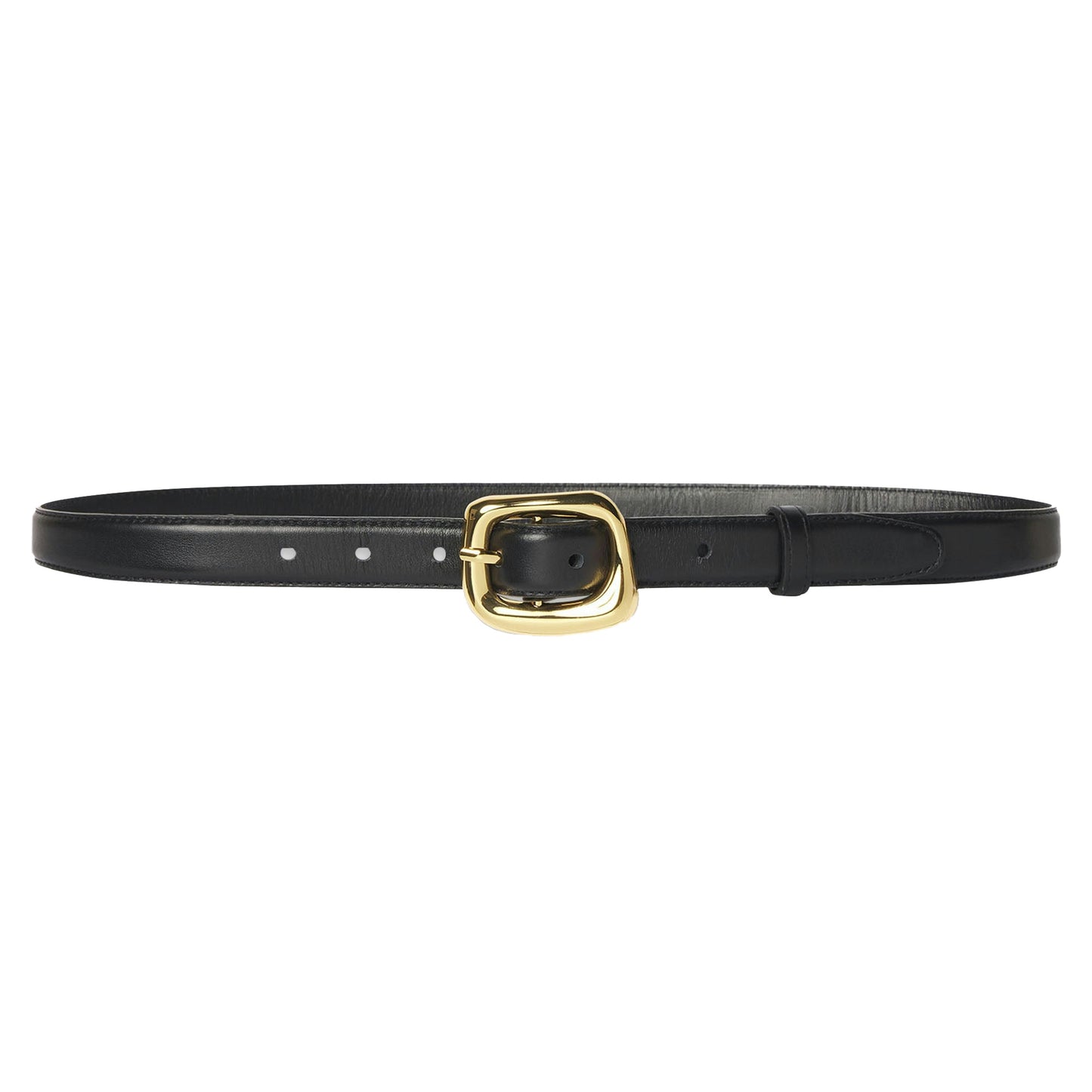 FRAME The Organic Buckle Belt - Black