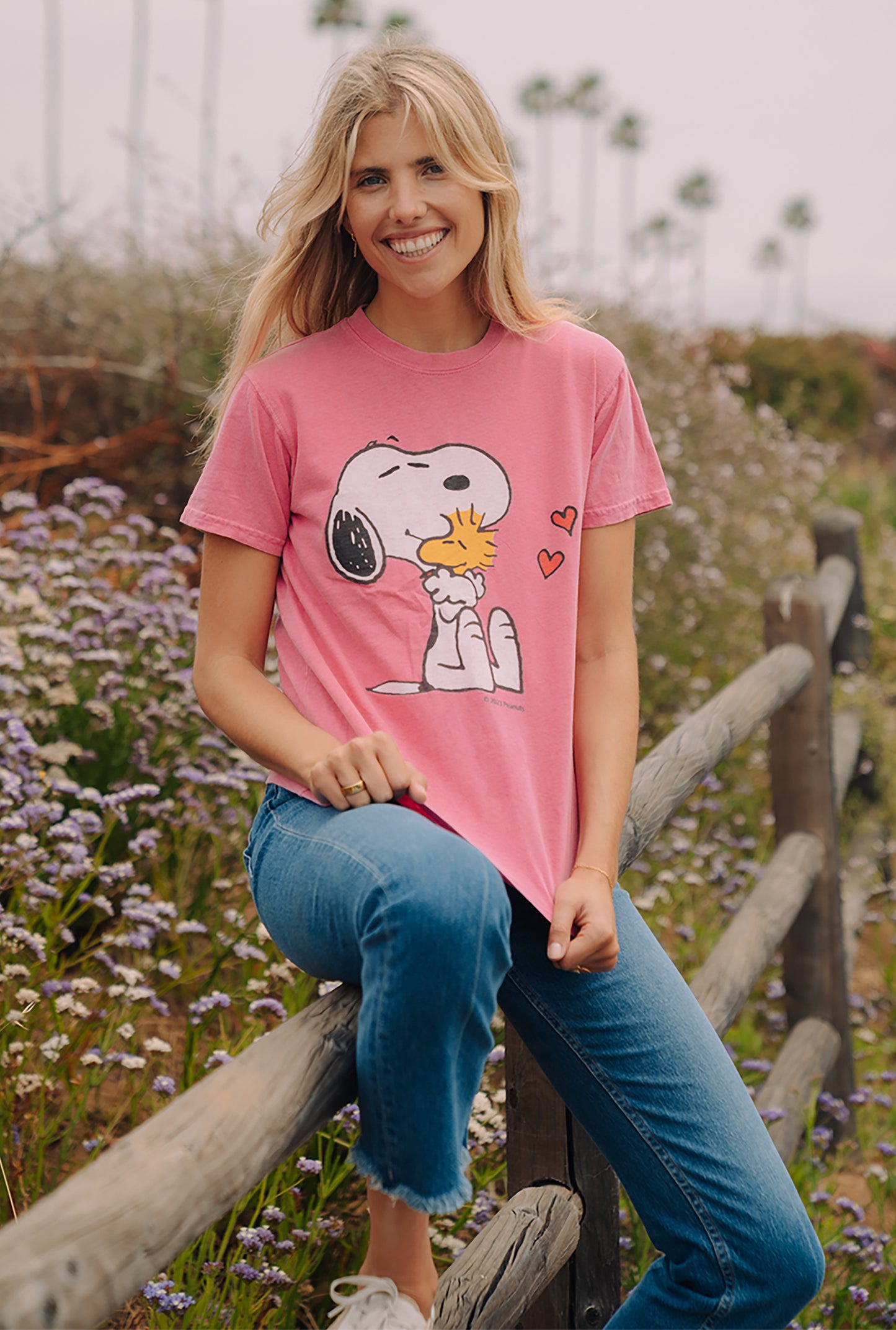 PEOPLE OF LEISURE Peanuts BFF tee