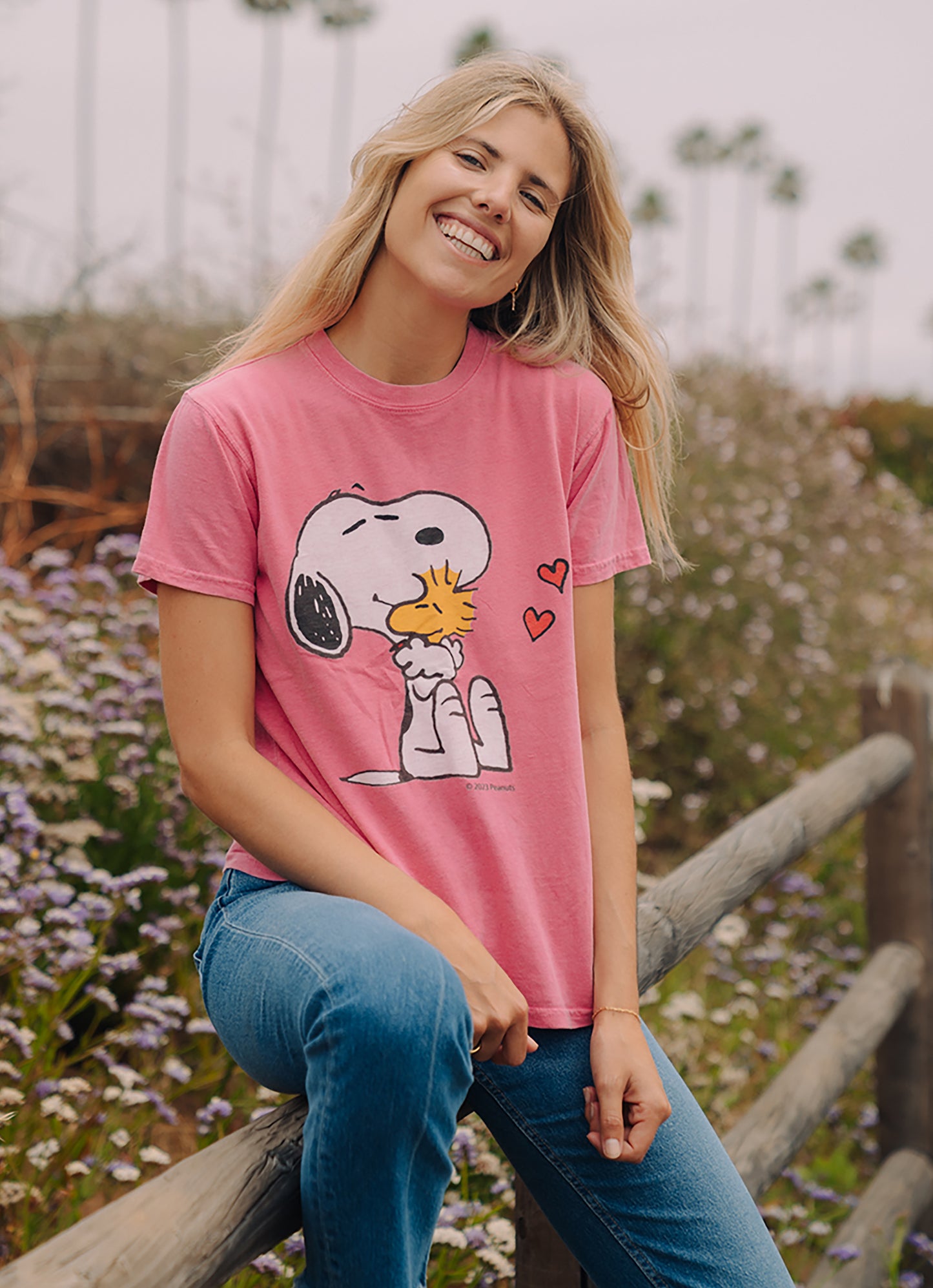 PEOPLE OF LEISURE Peanuts BFF tee