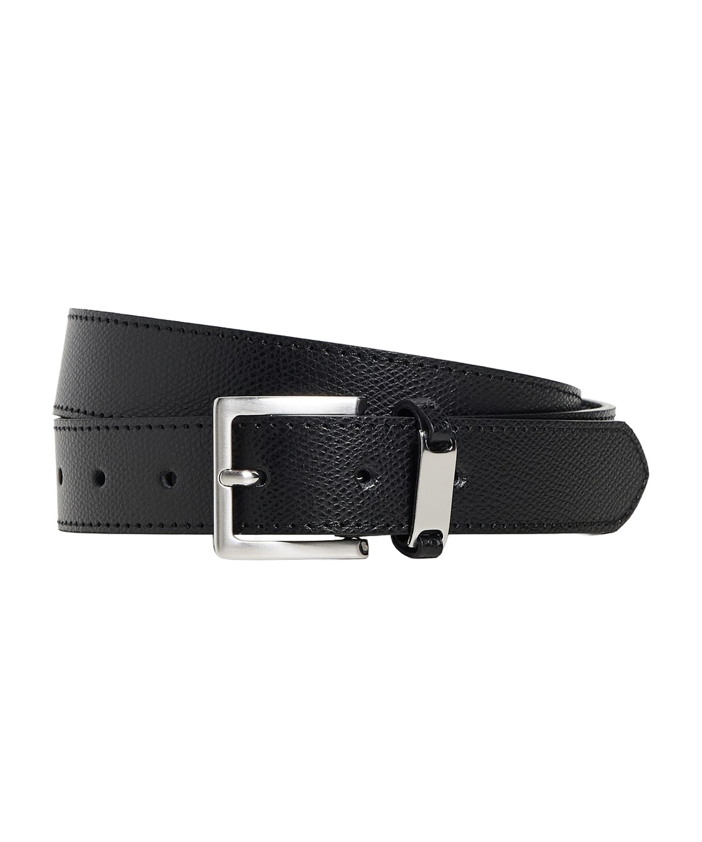 FRAME The Square Buckle Belt - Black