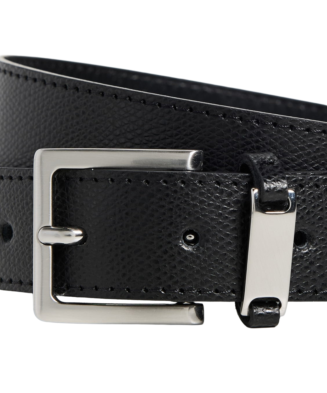 FRAME The Square Buckle Belt - Black