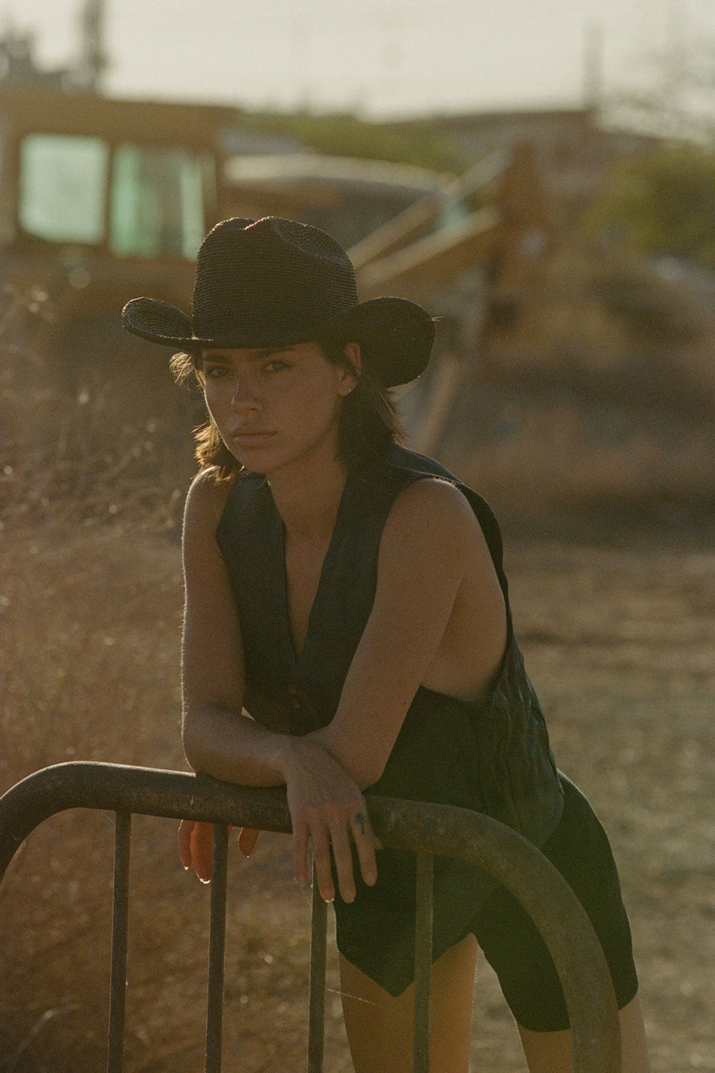 Lack of Color Raffia Cowboy Hat