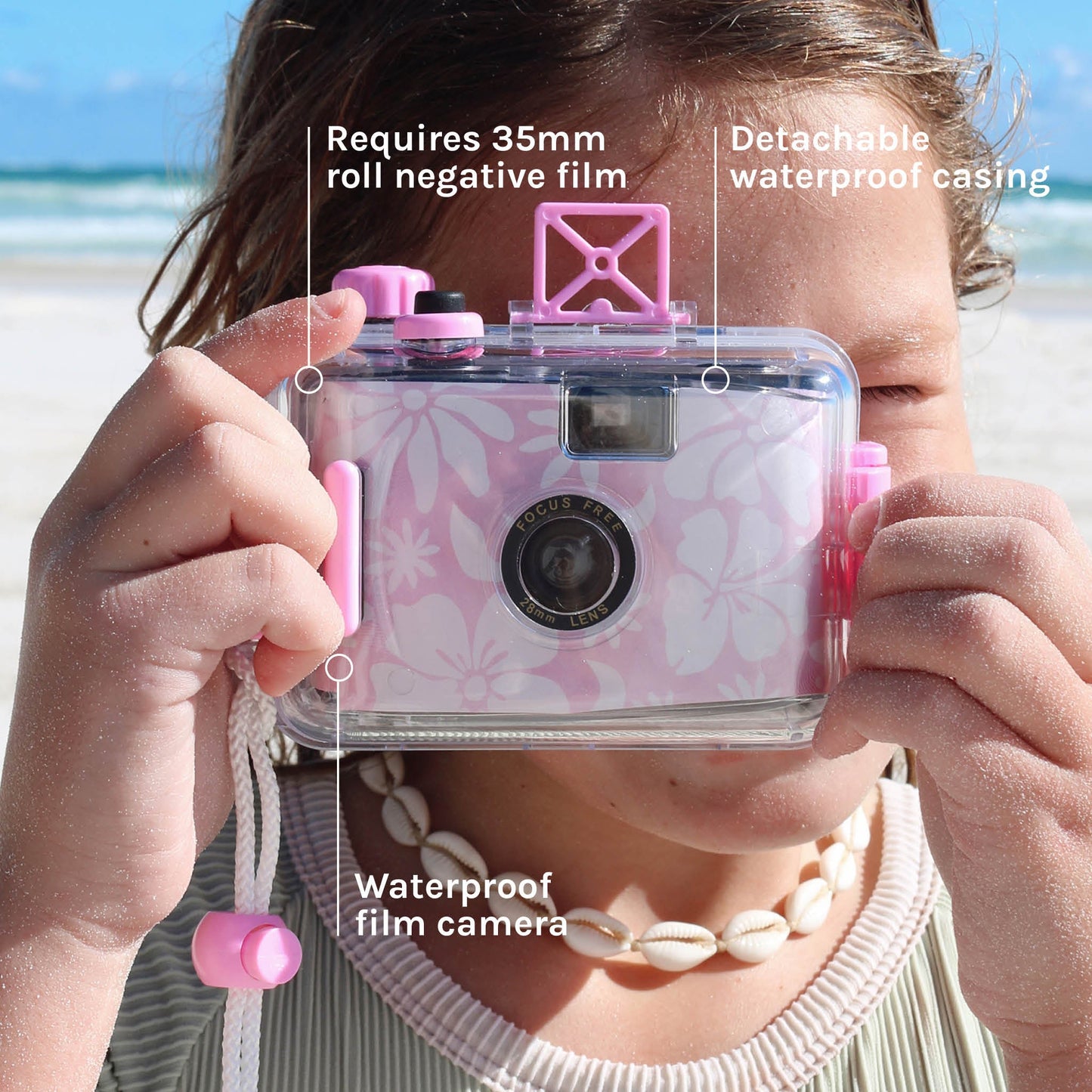 Sunnylife Underwater Camera - Pink Floral