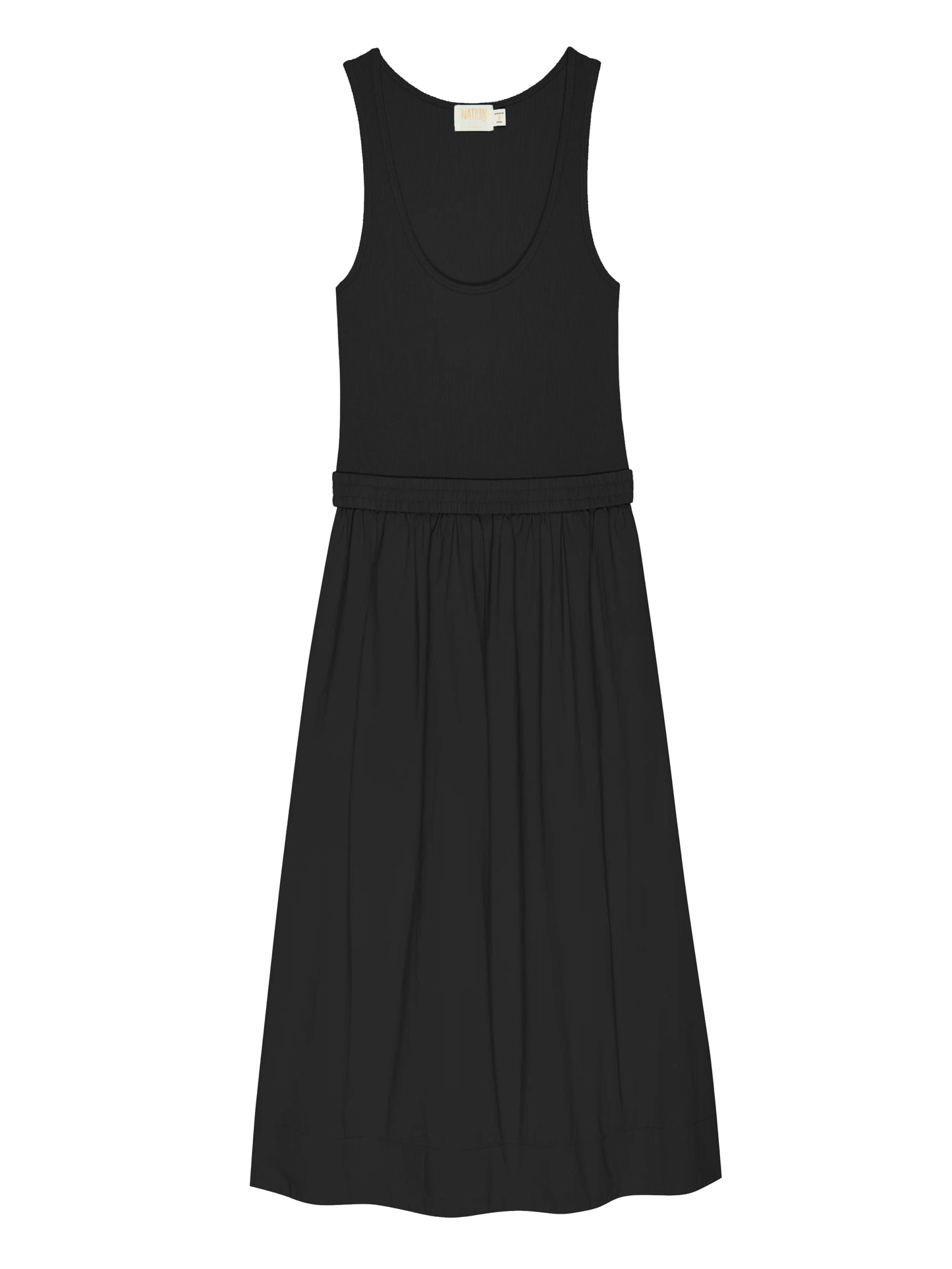 Nation LTD Sadelle Clean Combo Midi Dress