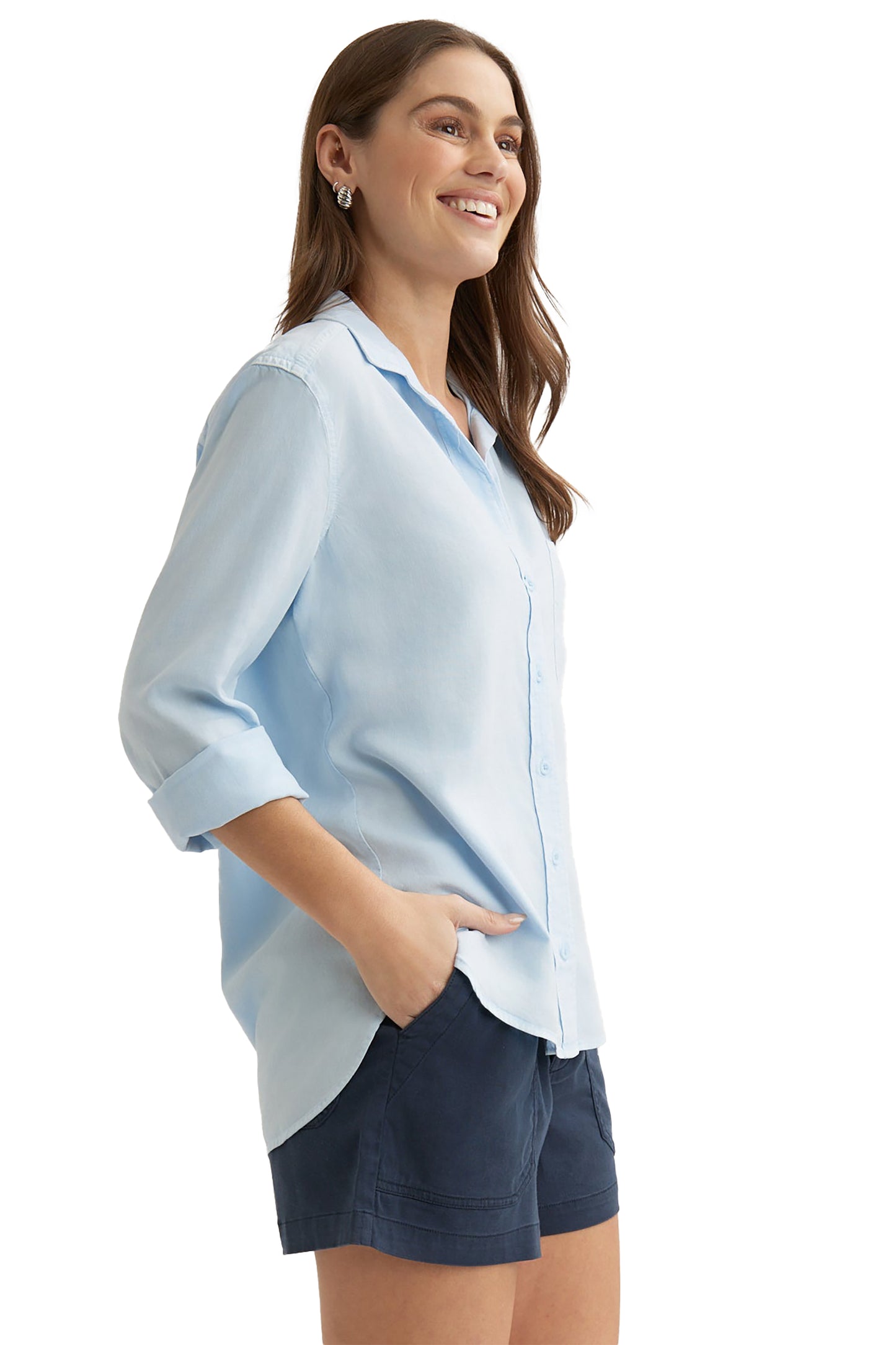 Bella Dahl Shirt Tail Button Down