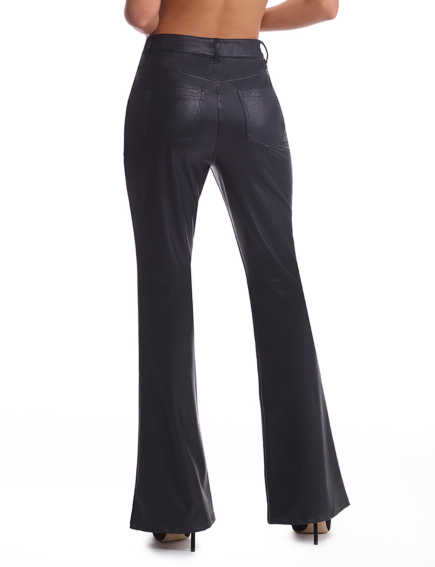 Commando Faux Leather Five Pocket Flare Pants