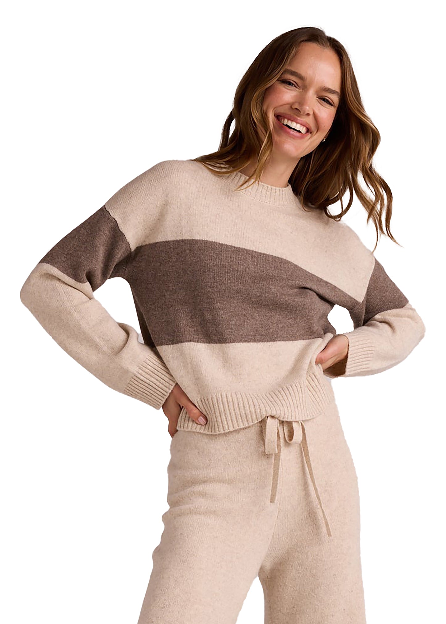 Bella Dahl Slouchy Crew Neck Sweaters