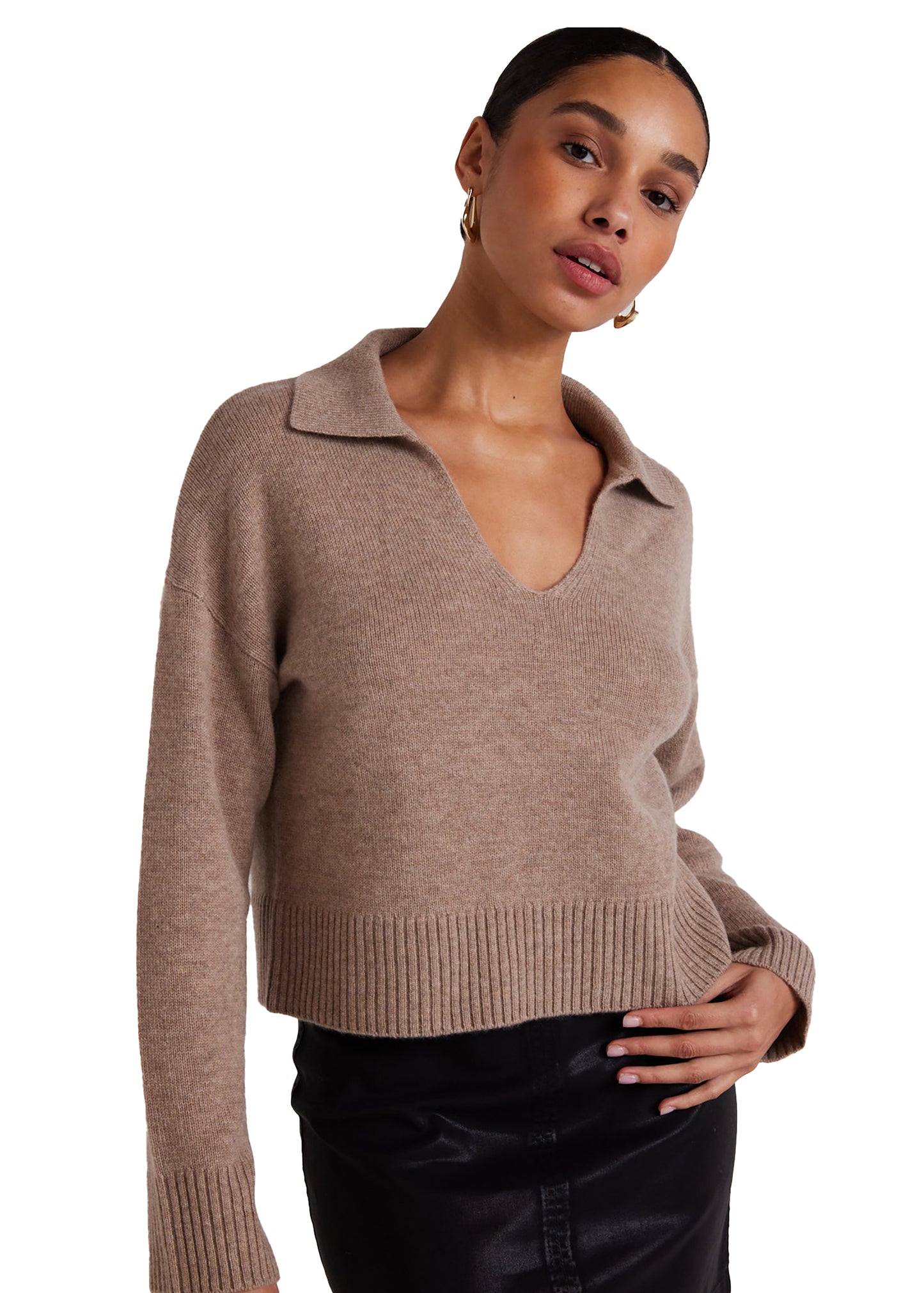 Bella Dahl Collared Pullover Sweater