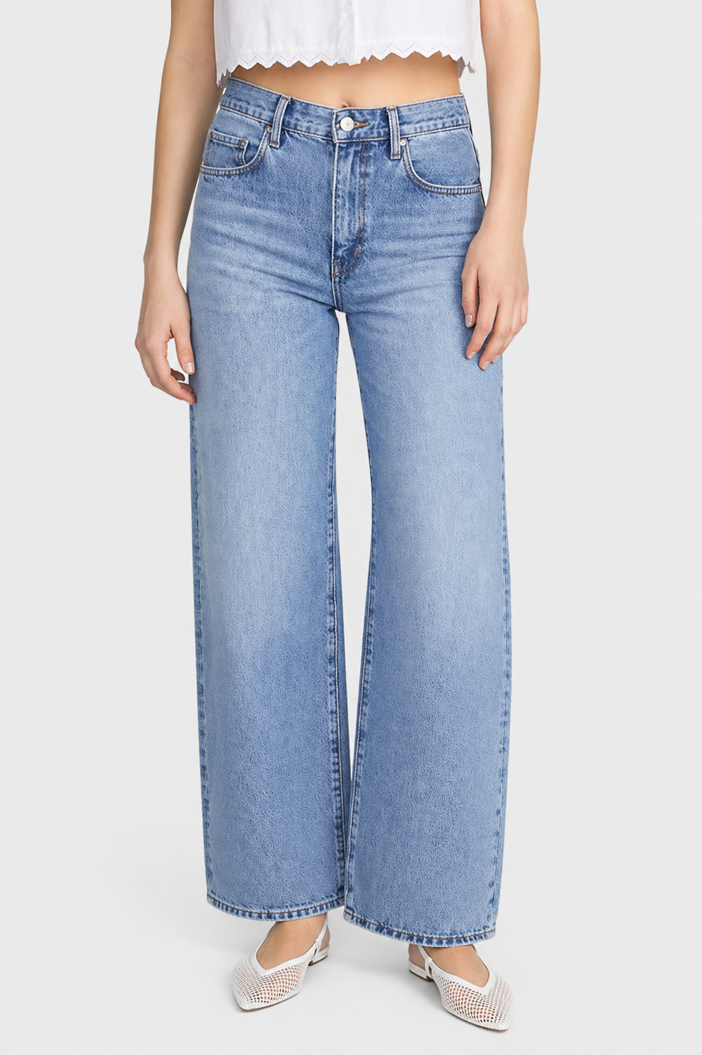 FRAME The Bow Jeans in Rapture - Spring Denim Edit