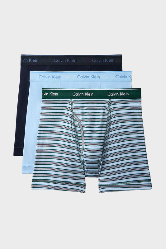 Calvin Klein Mens Cotton 3-Pack Boxer Brief