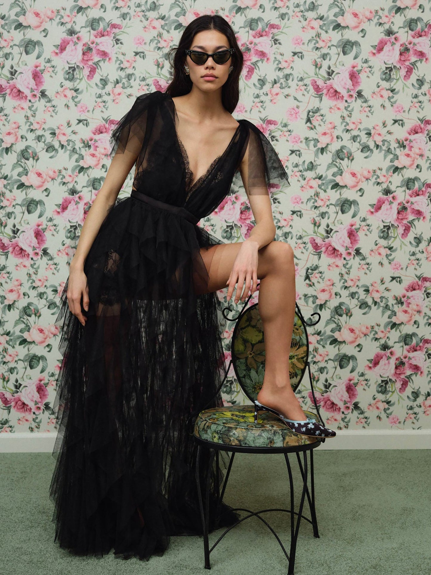 For Love & Lemons Maxine Maxi Dress