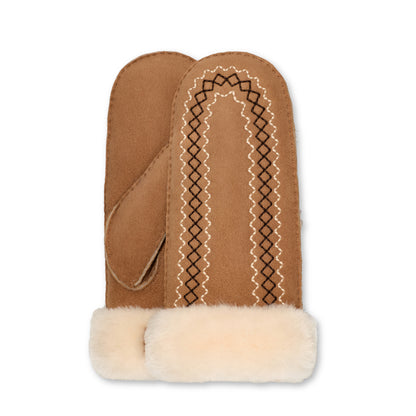 UGG Atherson Embroidered Mittens