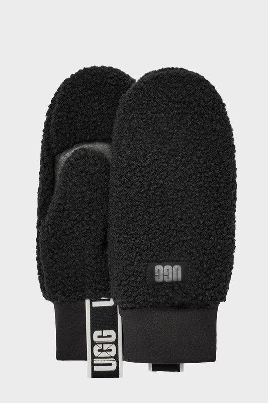 UGG Accessories UGGfluff Mitten With Logo Tape
