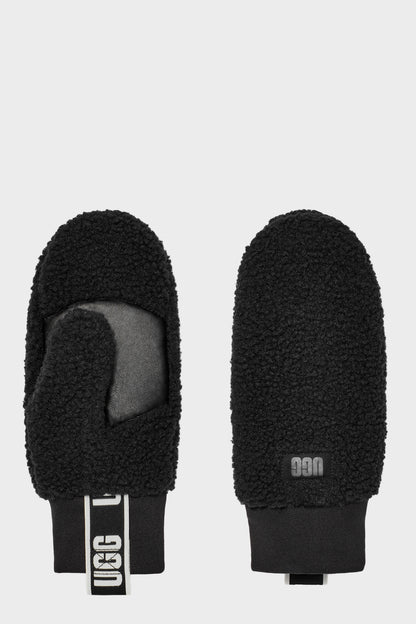 UGG Accessories UGGfluff Mitten With Logo Tape
