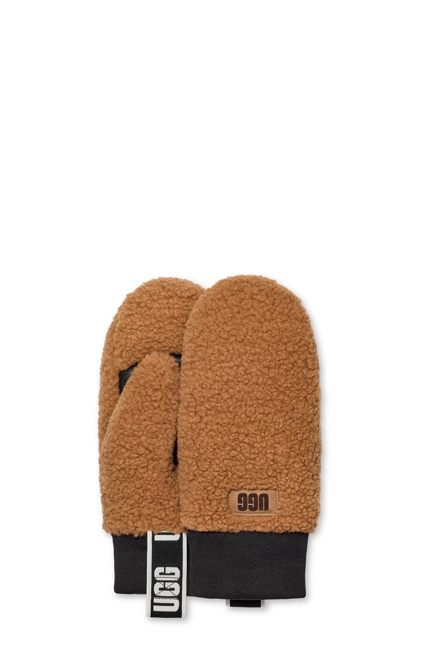 UGG Accessories UGGfluff Mitten With Logo Tape