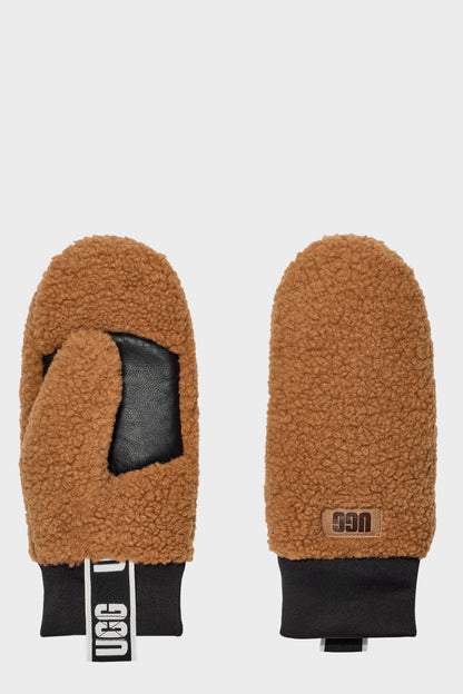 UGG Accessories UGGfluff Mitten With Logo Tape