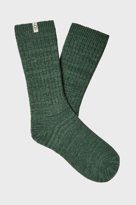 UGG Socks - Women's Rib Knit Slouchy Crew Sock