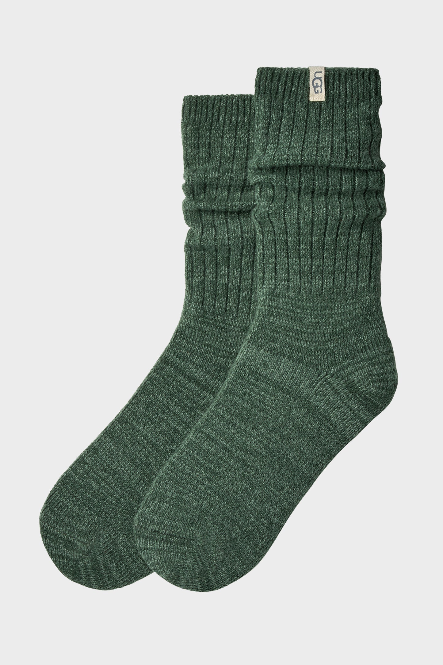 UGG Socks - Women's Rib Knit Slouchy Crew Sock