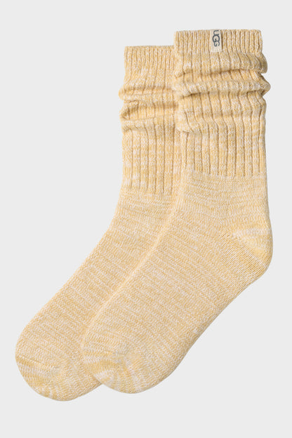 UGG Socks - Women's Rib Knit Slouchy Crew Sock