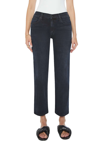 MOTHER Mid Rise Rambler Zip Ankle Jeans - Night In Venice