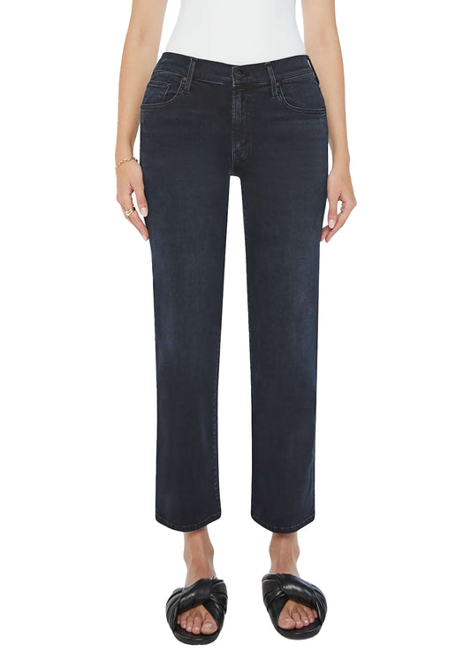 MOTHER Mid Rise Rambler Zip Ankle Jeans - Night In Venice