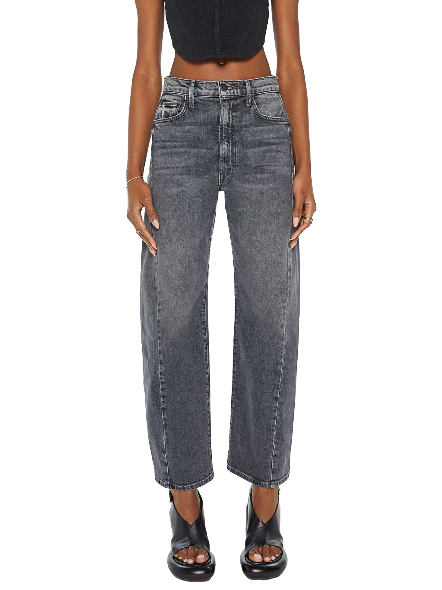 MOTHER The Half Pipe Flood Jeans - Outta Sight