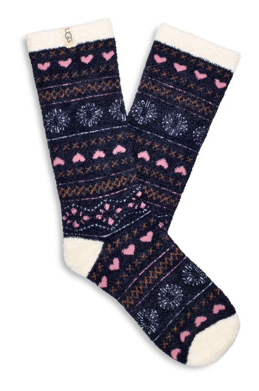 UGG  Leslie Graphic Crew Sock