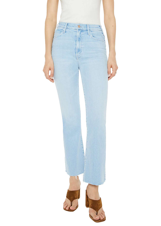 MOTHER The Hustler Ankle Fray Jeans -  Ball's In Your Court
