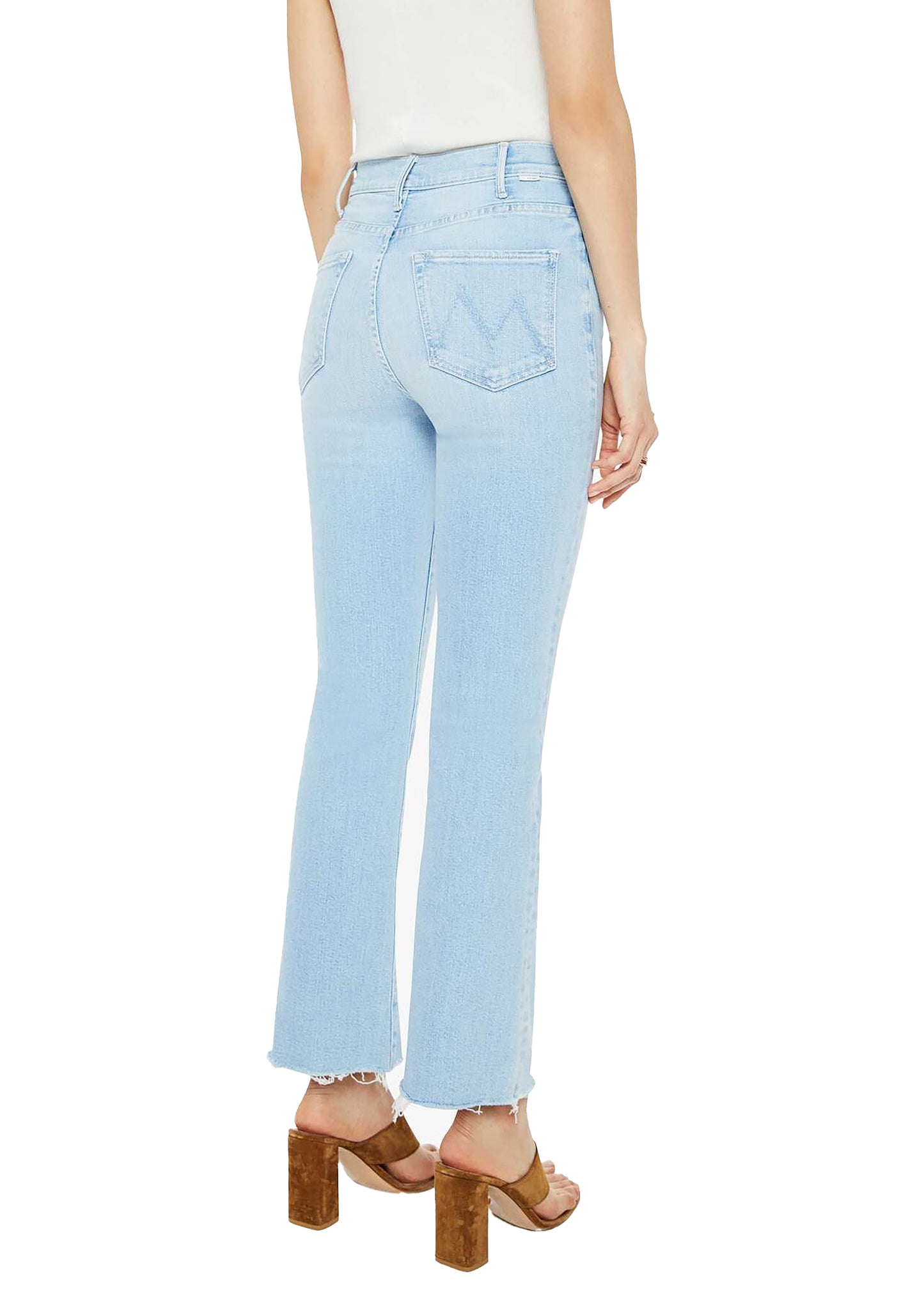 MOTHER The Hustler Ankle Fray Jeans -  Ball's In Your Court