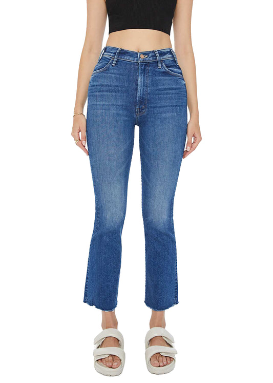 MOTHER The Hustler Ankle Fray Jeans -  Grasping At Straws