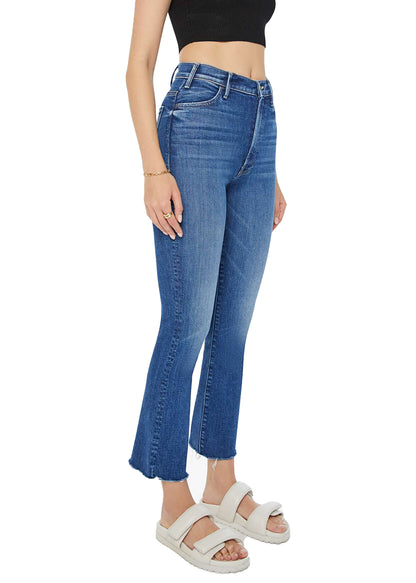 MOTHER The Hustler Ankle Fray Jeans -  Grasping At Straws