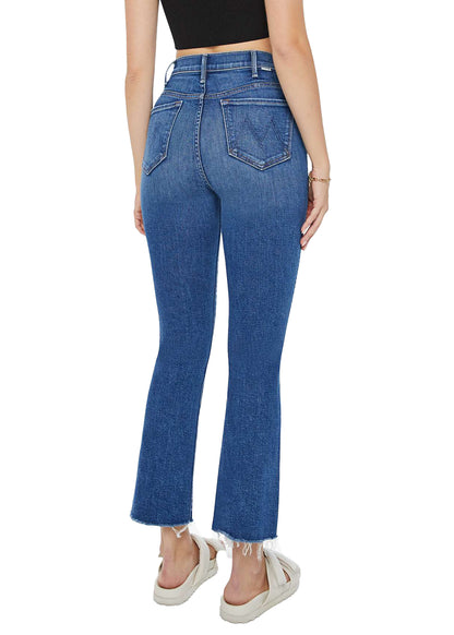 MOTHER The Hustler Ankle Fray Jeans -  Grasping At Straws