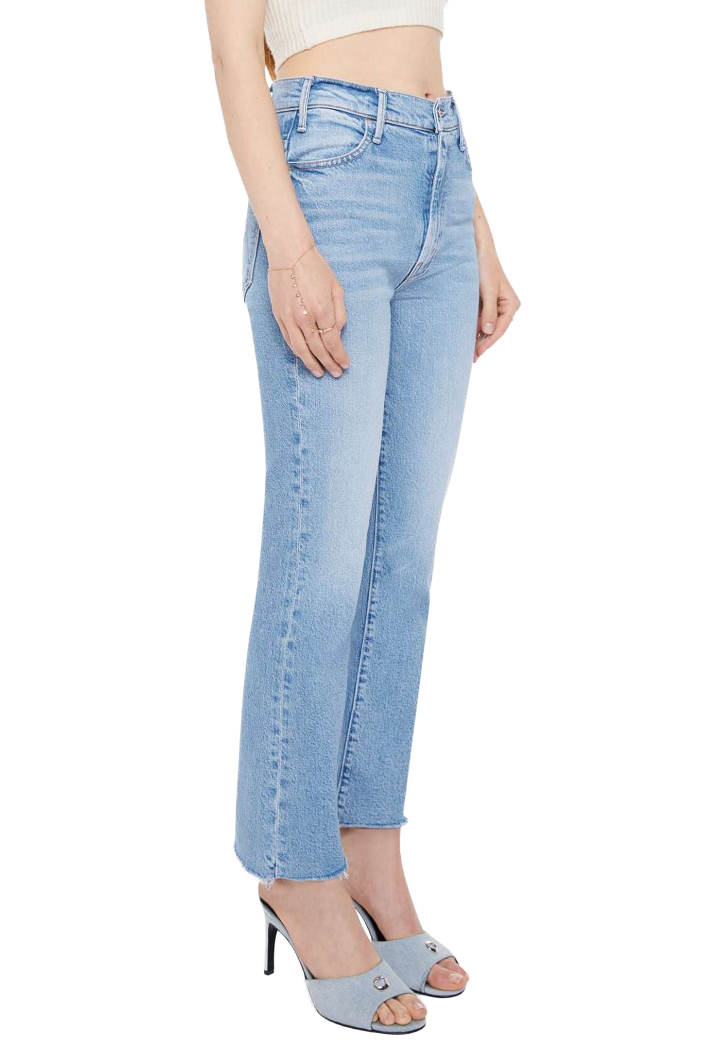 MOTHER The Hustler Ankle Fray - Sow Surreal