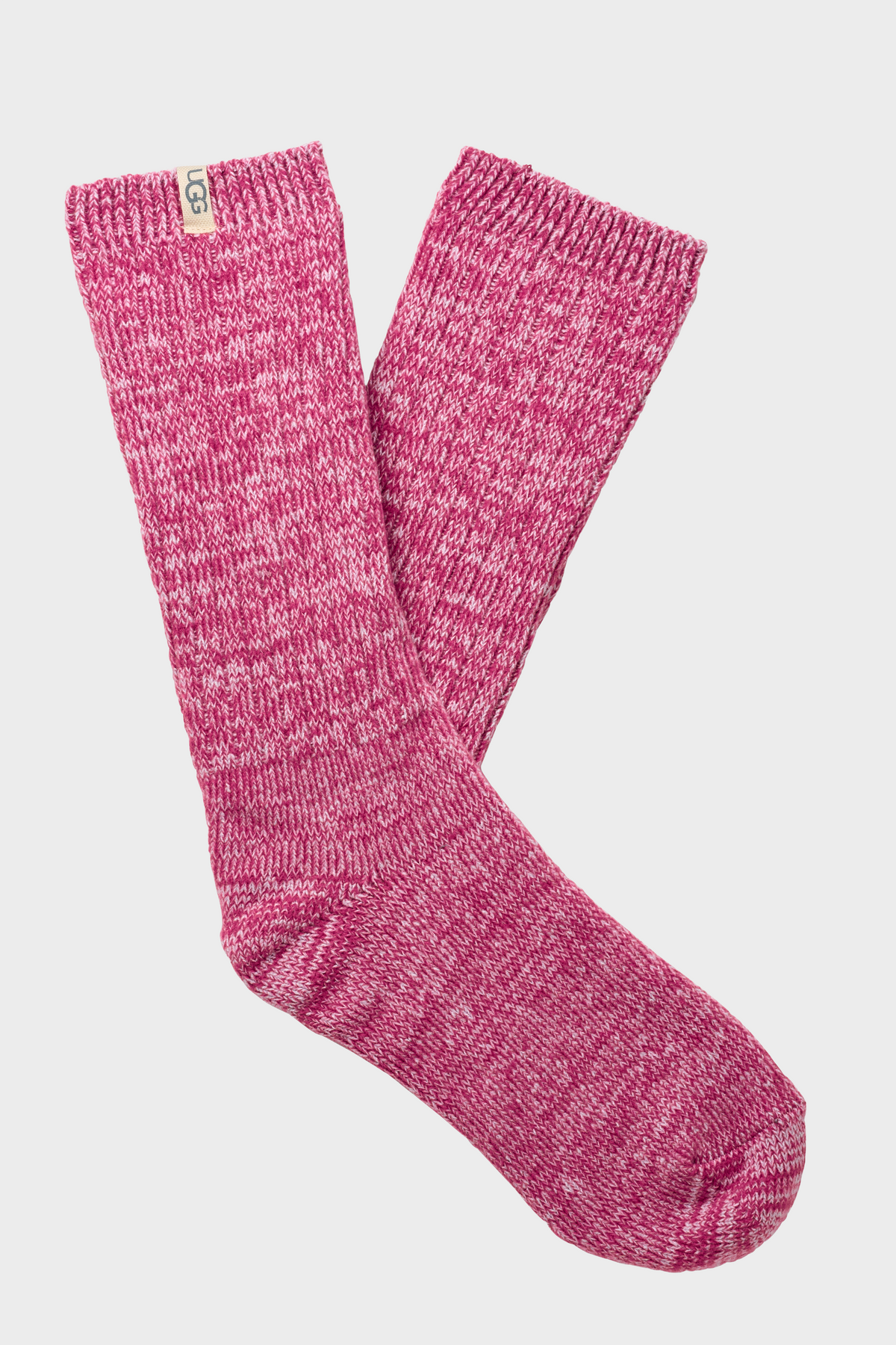 UGG Socks - Women's Rib Knit Slouchy Crew Sock - 3 Pack