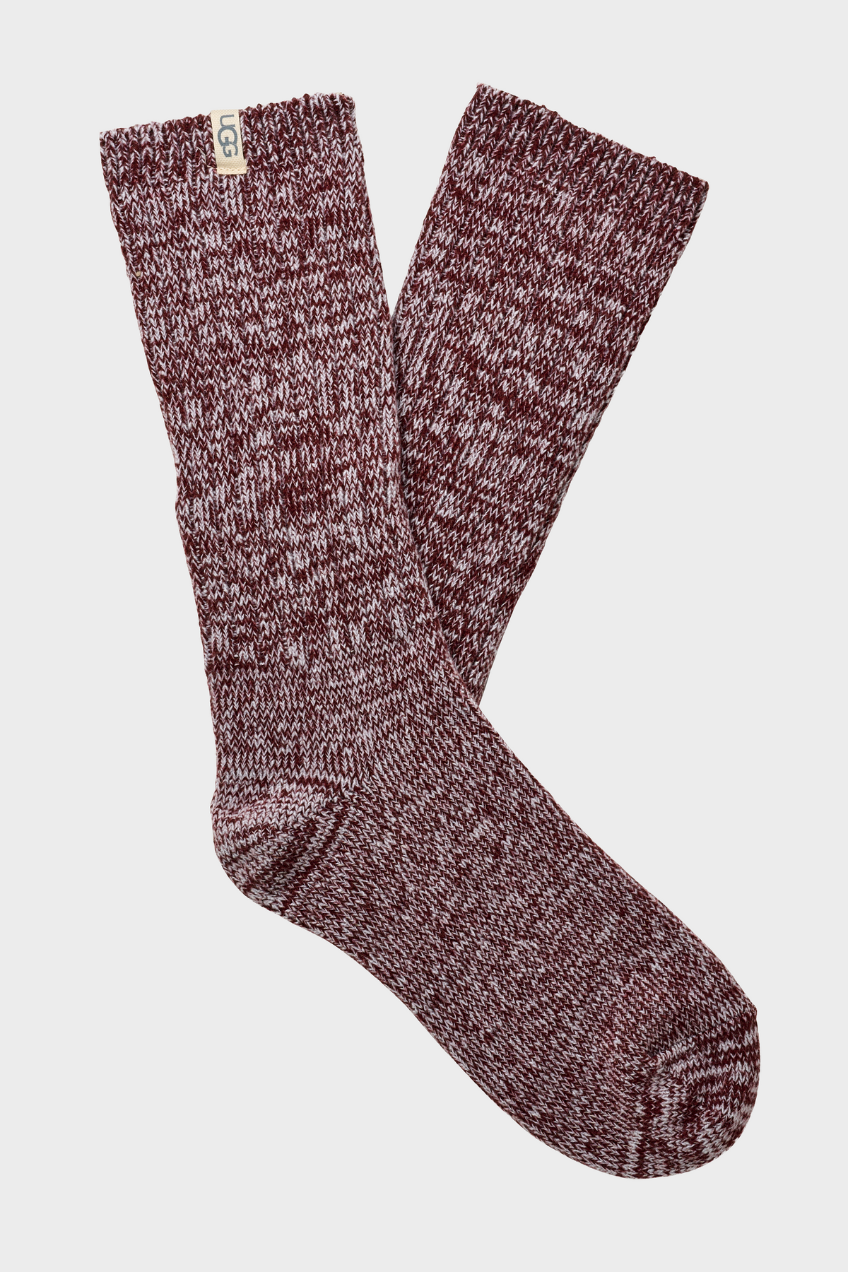 UGG Socks - Women's Rib Knit Slouchy Crew Sock - 3 Pack