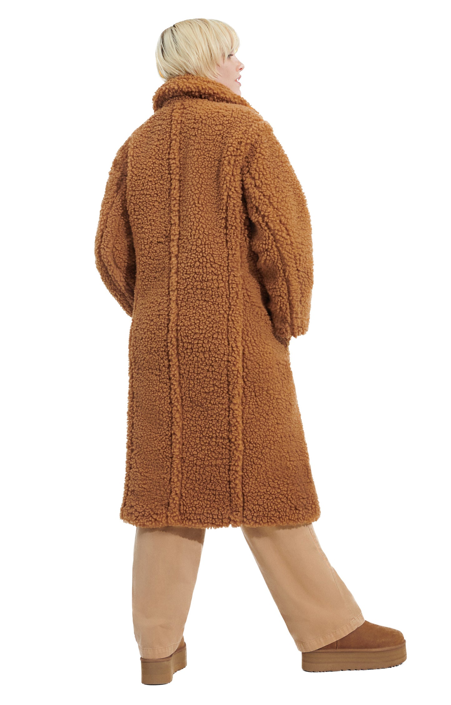 UGG Gertrude Long Teddy Coat