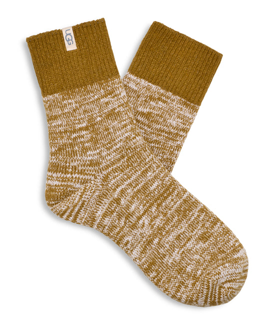 UGG Rib Knit Slouchy Quarter Socks