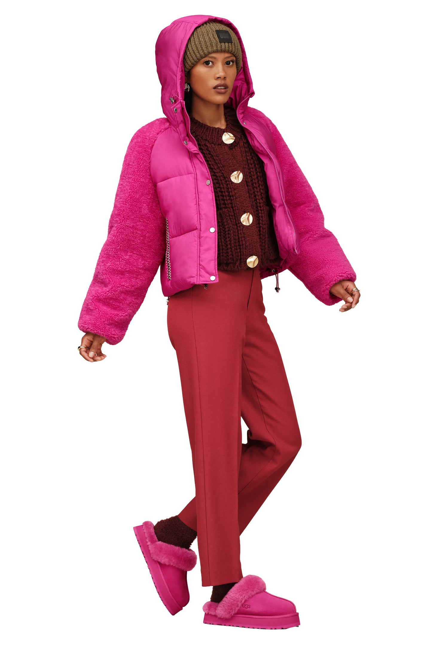 UGG Mykah UGGbraid Puffer Jacket