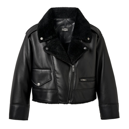 UGG Finnian LuxeFluff Moto Jacket