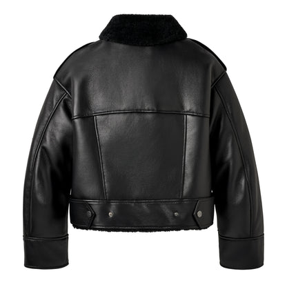 UGG Finnian LuxeFluff Moto Jacket