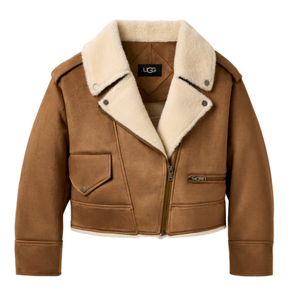 UGG Finnian LuxeFluff Moto Jacket