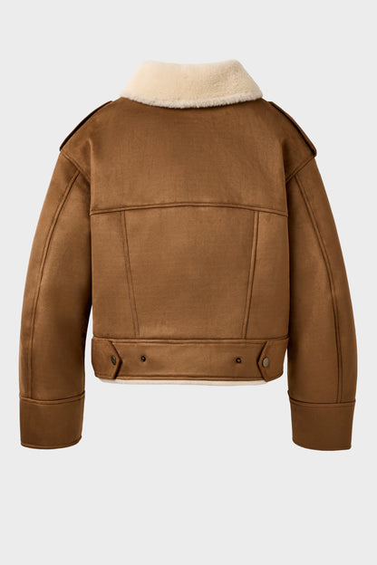 UGG Finnian LuxeFluff Moto Jacket