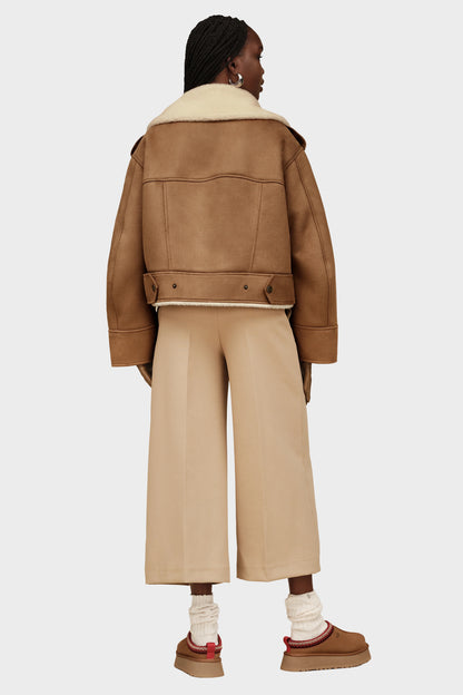 UGG Finnian LuxeFluff Moto Jacket
