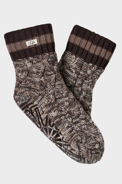 UGG Socks - Women's Deedee Fleece Lined Quarter Sock II