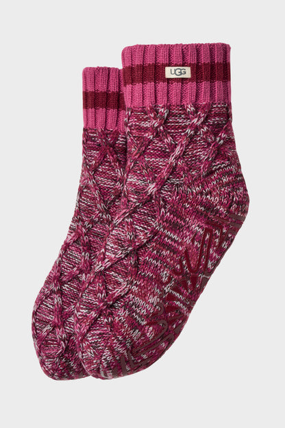 UGG Socks - Women's Deedee Fleece Lined Quarter Sock II